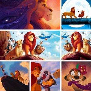 Diamond Painting Lion King