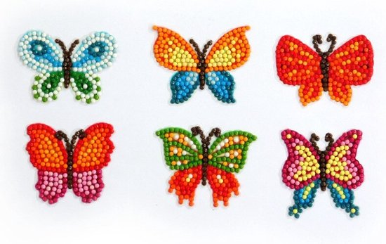 diamond painting stickers vlinders